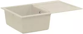 Kriauklė Smėlio 780 x 500 mm 80% Kvarcas ir 20% Derva