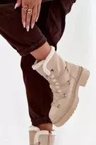 Boto Moteriški žieminiai batai su kailiu