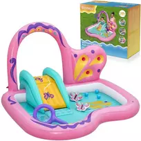 Bestway Butterfly Vanduo Playground 180x180x117cm + Slide and Accessories 53175