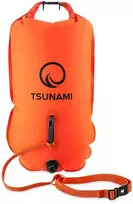 TSUNAMI 2 viename oranžinis sausas kišeninis plaukimo plūduras