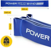 4Fizjo POWER BAND mankštos pasipriešinimo juosta 36–45 kg