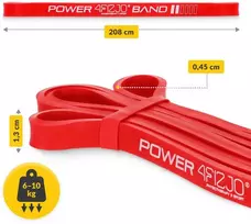 4Fizjo POWER BAND mankštos pasipriešinimo juosta 6-10 kg