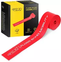 4Fizjo FLOSS BAND 1,5 mm raudona reabilitacinė mankštos juosta