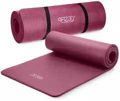 4Fizjo NBR fitneso ir jogos kilimėlis 180 × 60 × 1,5 cm bordo spalvos