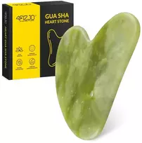 4Fizjo Klasikinis Gua Sha akmuo, pagamintas iš natūralaus žalio nefrito