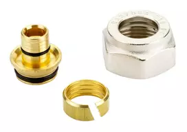 DANFOSS PEX užveržiamų jungčių komplektas vamzdžiams 16 x 2 mm