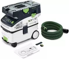 Akumuliatorinis dulkių siurblys Festool CLEANTEC CTLC MIDI I-Basic; 18 V (be akumuliatoriaus ir pakrovėjo)