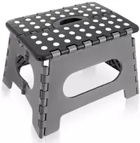 Orion Sulankstomas laiptelis 32x25x22 cm juodas 150 kg