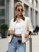Moteriška balta striukė Santi