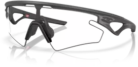 OAKLEY SPHAERA SLASH Carbon/Clear to juodas iridium photochromic sportiniai akiniai