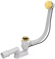 Automatinis vonios sifonas su persipylimu Besco, Gold