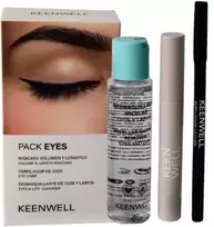 KEENWELL PACK EYES Rinkinys (tušas 13 ml + pieštukas 1,5 g + valiklis 75 ml)