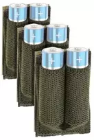 Invadergear Invader Gear Baterija Strapp AA 3-pack OD Velcro Baterijų dėklas tvirtinamas Velcru