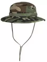 Kepurė Mil-Tec Us Woodland Gi Boonie Hat ′One Size′ Woodland marginimo skrybėlė/panama