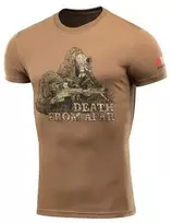 Kepurė M-Tac Sniper T-Shirt Marškinėliai su snaiperių, taikliųjų šaulių motyvais