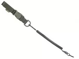 M-Tac Safety Cord Lite for carbine with D-ring and fastex Saugos dirželis pistoletui, kitai įrangai