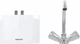 Stiebel Eltron mini vandens šildytuvas su dvių rankenų maišytuvu, 3,5 kW, DNM 3 + MAZ, 230 V