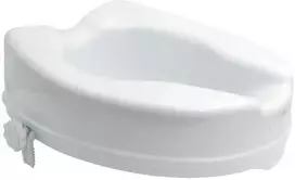 Bikuva.lt Tualeto sėdynė su paaukštinimu 10cm, Balta