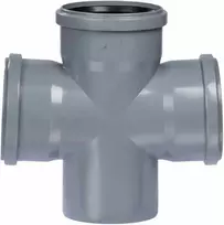 Armakan Kryžminė kanalizacijos jungtis PP 110x110x110/90 Pilka
