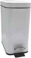 Etovis Šiukšlinė MD-0046 BALTA, 5 L siaura kvadratinė (310135)