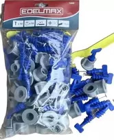 Plytelių išlyginimo sistema daugkartinė 50vnt. 1 raktas 1,5-5mm EDELMAX 1660
