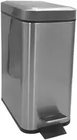 Etovis Šiukšlinė MD-0046 SATINAS, 5 L siaura kvadratinė (310136)