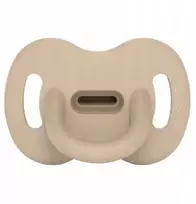 SUAVINEX - Raminantis čiulptukas, 100 % fiziologinis silikonas, SX Pro, 0-6 mėn., smėlio spalvos