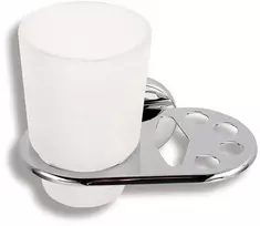 Etovis Laikiklis dantų šepetėliams, pastai su stikline NOV I 6149.0 (310004)