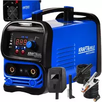 Suvirinimo aparatas, inverterinis IGBT/MMA/LIFT/TIG 350A, mėlynas