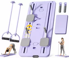 RTO Pilates reformer deska do ćwiczeń wielofunkcyjna 12w1 komplektas do pilatesu - sr341