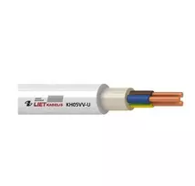 Cable Lietkabelis KH05VV-U/NYM. 3 x 2.5 mm². baltas