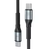 3Mk Protection Accessories - 3mk Hyper Cable N-SERIES C to C 3m PD 3.0 QC 3.0 20V/5A 100W Juodas
