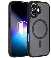 Dėklas 3mk Misty MagCase iPhone 17 telefonui, juodas