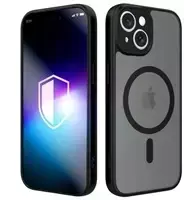 Dėklas 3MK Misty MagCase do Apple iPhone 14 juoda