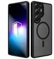 Dėklas 3MK Misty MagCase do Samsung Galaxy S25 Ultra juoda