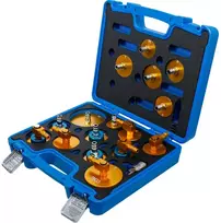 Bgs Technic Stabdžių nuorinimo įrenginio adapterių rinkinys 17 vnt. (74664)