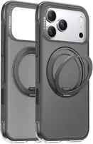 Dėklas Cases And Covers Torras Ostand O Air, obsidian juodas – Apple iPhone 17 Pro Max