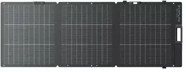 Nešiojamas Saulės Skydas - EcoFlow 160W Dviejų Pusių Dizainas, IP68 Reitingas, -40°C iki 85°C, Juodas