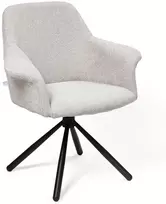Valgomojo kėdė Pari/Odessa 650-Swivel Conic KD, Šviesiai pilka