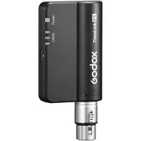 Belaidis DMX Imtuvas - Godox TimoLink RX 300 m Diapazonas 5-Pin XLR Jungtis Juoda