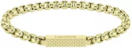 Lacoste Stilinga paauksuota apyrankė vyrams L`Essentiel 2040124