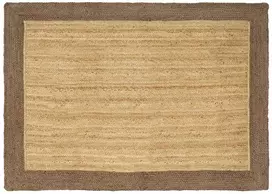 Kilimas Pilka 140 x 200 cm Džiutas
