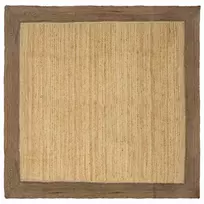 Zoninės kiliminės dangos Pilka 240 x 240 cm Džiutas