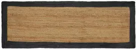 Zoninės kiliminės dangos Tamsiai pilka 80 x 250 cm Džiutas