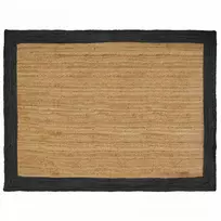 Kilimas Tamsiai pilka 200 x 290 cm Džiutas