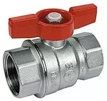 Rutulinis ventilis GIACOMINI, 1/2", vid/vid, trumpa rankena