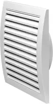 Europlast Plastikinės ventiliacijos grotelės ND12, 190 x 190 mm, DN125