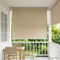 Lauko ritininė žaliuzė UV apsaugai Smėlio 60 x 230 cm