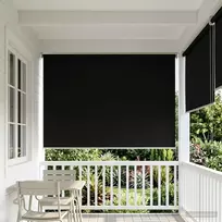 Lauko ritininė žaliuzė UV apsaugai Juoda 140 x 140 cm