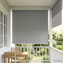 Lauko ritininė žaliuzė UV apsaugai Šviesiai pilka 140 x 140 cm